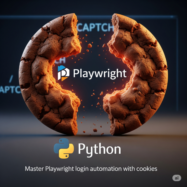 파이썬 로그인 자동화: Playwright와 쿠키로 캡챠 문제 해결하기